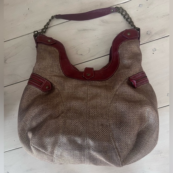 Christian Louboutin Metallic Woven Hobo Bag - Picture 2 of 6